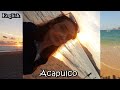 Amazing Beaches in Acapulco Mexico 4K drone shots