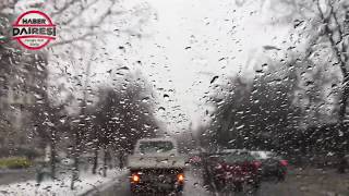 Yoğun kar yağışı! Konya beyaza büründü