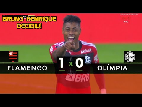 Flamengo 1 x 0 Olímpia - VANTAGEM DO MENGÃO | Melhores Momentos | Libertadores 03/08/2023