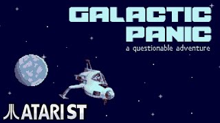 Galactic Panic (2025) - Quick Look - Atari ST