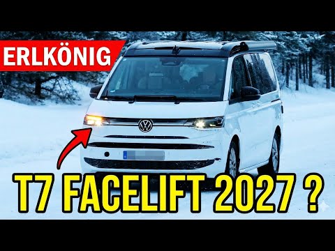 Neuer VW T7 (2027) im Test: Facelift, Euro 7 & Hybrid-Update