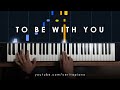 Mr. Big - To Be With You (Piano Tutorial)