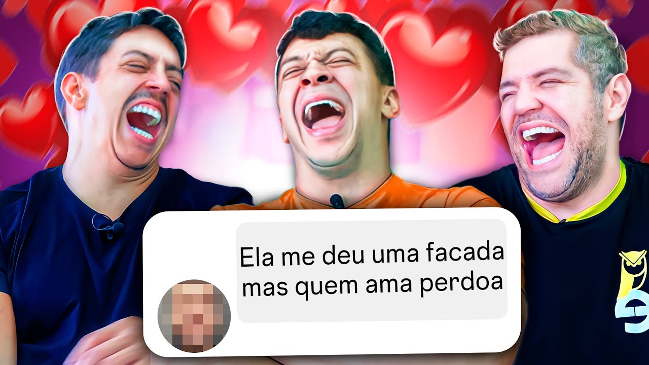 ⚠️ 3 HUMORISTAS LIDANDO COM PROBLEMAS AMOROSOS ⚠️