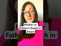 Dreaming your Mother or Father’s Dies #dreammeaning #dreamintepretation #shortvideos