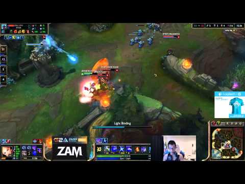 [Ranked 5s] C9 Hai / RivingtonThe3rd / TheOddOne / Hi im gosu / Wingsofdeathx - Lux Gameplay