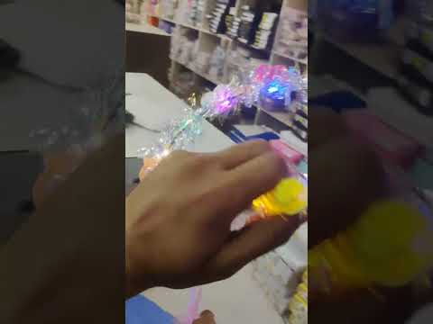 Artificial flower tiara with light