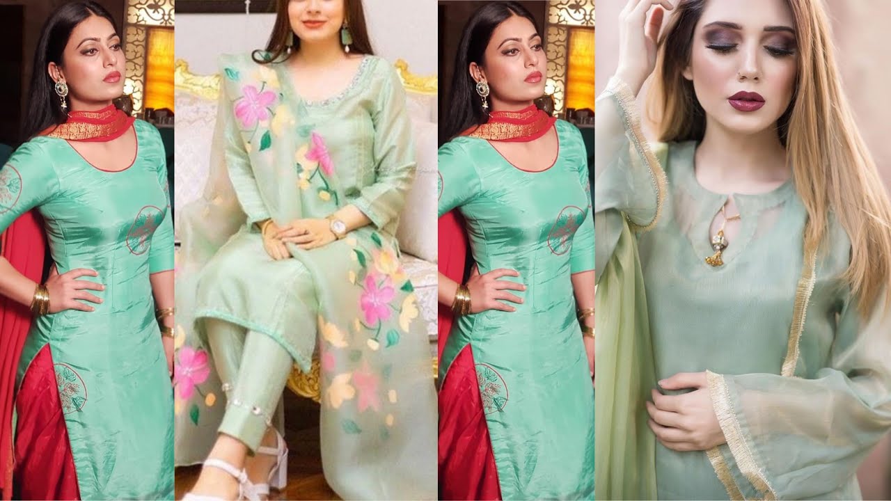Watch video Sea Green Dress Punjabi Suits Kurti Dress Ideas| #Sea Green Suit /Palazzo Pants Colour Combination Now Sea Green Dress Punjabi Suits Kurti Dress Ideas| #Sea Green Suit /Palazzo Pants Colour Combination