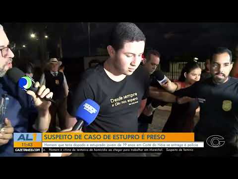 Acusado de dopar e estuprar jovem em Coité do Noia se entrega à polícia 11/7/2026