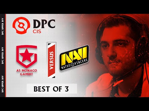 AS Monaco Gambit vs Natus Vincere Game 3 (BO3) | Season 1 DPC CIS Upper Division