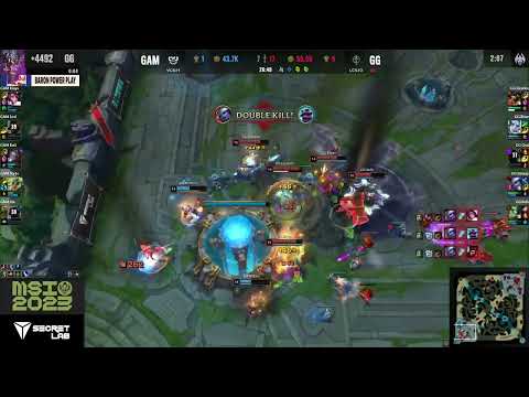 GG STIXXAY TRISTANA PENTAKILL!!! - GG VS GAM | #msi