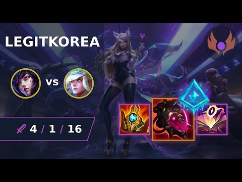 [ LegitKorea ] Ahri SUPP vs Janna | NA MASTER | LOL Season 2024