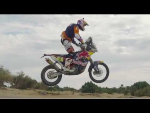 Toby Price KTM Rally Bike on how to Jump