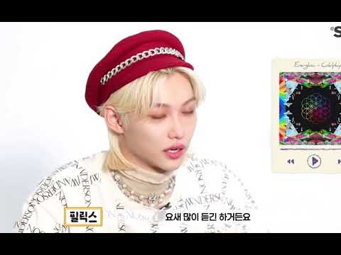 STRAY KIDS FELIX Sing Everglow- Coldplay @star1 magazine