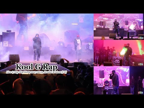 Kool G Rap • Live @ Hip Hop Kemp 2017.08.19, Hradec Kralove [CZ] #HHK2017