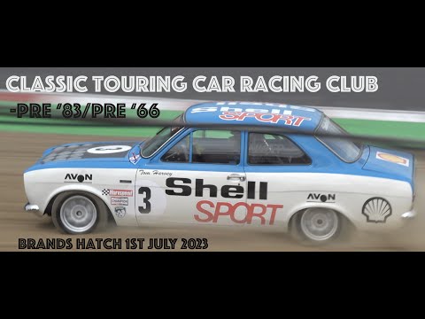Classic Touring Car Racing Club Pre ‘83/Pre ‘66- Brands Hatch GP Circuit   1st July 2023