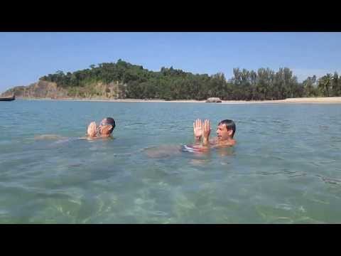 Synchronized Swimming in Ngapali Beach