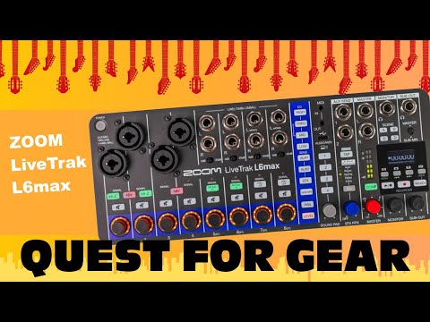 Zoom LiveTrak L6 MAX — The Compact Mixer That Does Everything!