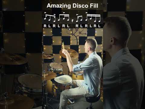 Amazing Disco Fill Drum Lesson #drums #drumlessons