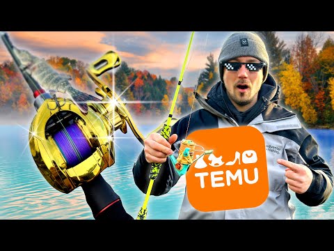 TEMU FISHING CHALLENGE - Worlds Best Fishing On Temu?