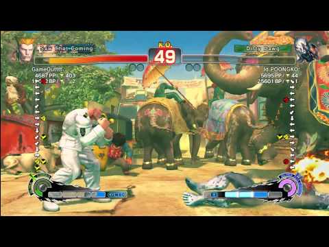 GameOutttt [Guile] vs Id POONGKO [Seth] SSF4 Arcade Edition