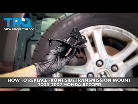 How to Replace Front Side Transmission Mount 2003-2007 Honda Accord