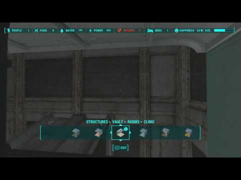 Fallout 4 : Vault-88 ... Luxury Living Underground  [ PS4 vanilla style ]