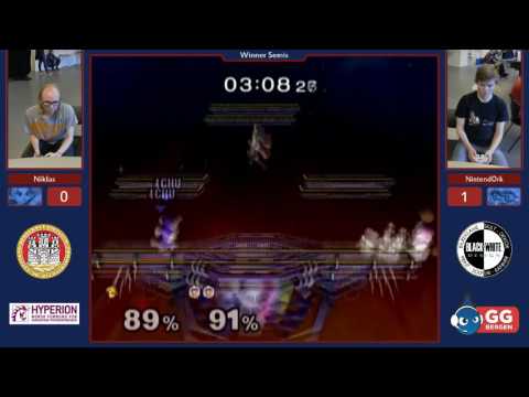 GG Bergen Laksevåg 5 - Niklas2912 vs. NintendOrk - Winners Semis - Melee