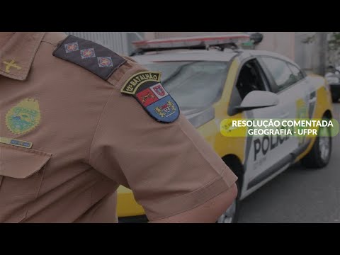 Geografia PM-PR - Resolução de Questões UFPR. Professor Vinicius