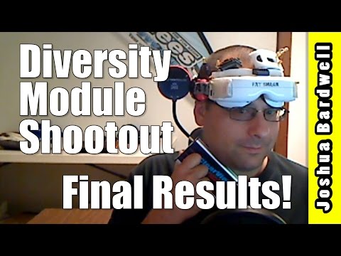 LaForge vs. True D vs.  RealACC vs. ClearView | FATSHARK DIVERSITY MODULE COMPARISON FINAL RESULTS