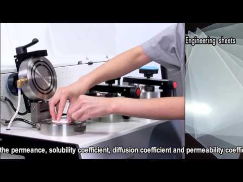 ISO 2556 Gas Barrier Rate Tester of Sheet Materials  - Labthink