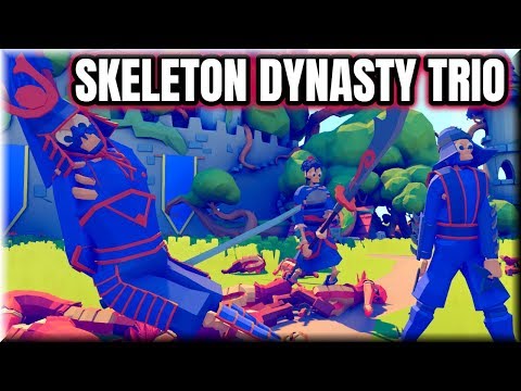 Fear them! SKELETON DYNASTY TRIO vs EVERY FACTION(2/2) - TABS ORIGINAL MODS
