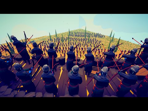 200x HEAVY KNIGHT SIEGE ENEMY CASTLE - Totally Accurate Battle Simulator TABS