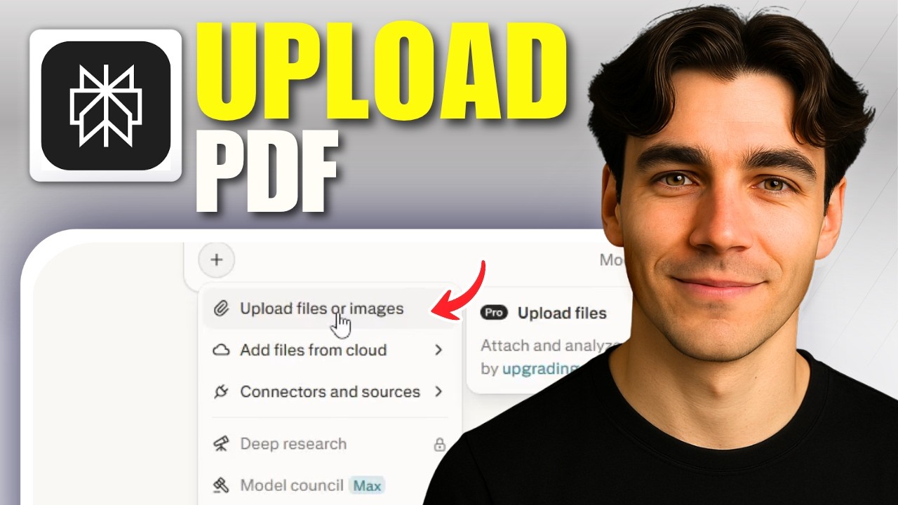 How To Upload PDF Or Text Files In Perplexity AI (Tutorial 2026)