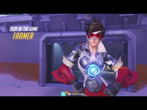 Tracer God DAFRAN Showing His Tracking Skills! POTG! [ OVERWATCH SEASON 25 TOP 500 ]