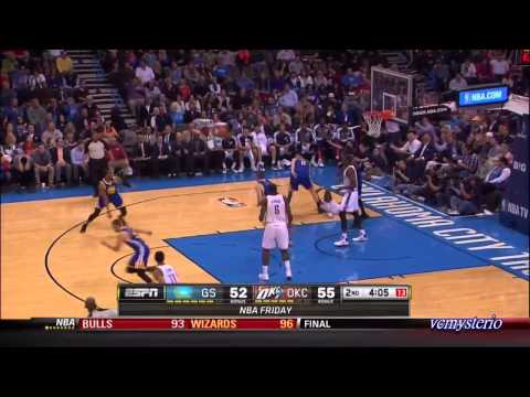 Stephen Curry 37pts-11ast vs OKC Thunder (2014.01.17)