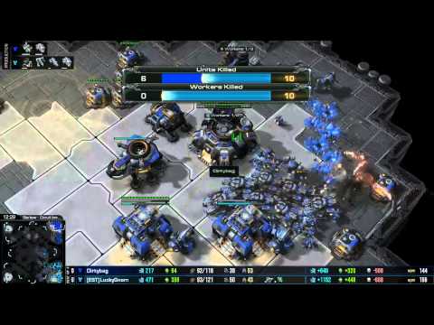 Dirtybag vs Luckygnom G1 - ESL Starbow Tournament #7 (Semi-Finals)
