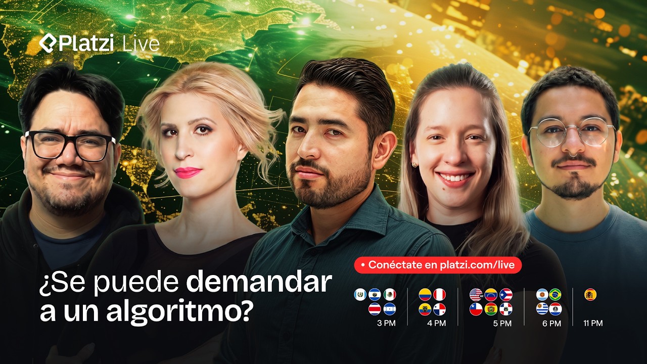 ¿Se puede demandar a un algoritmo? | Platzi Live