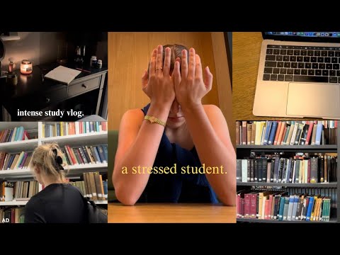 a week in the life: exams vlog.