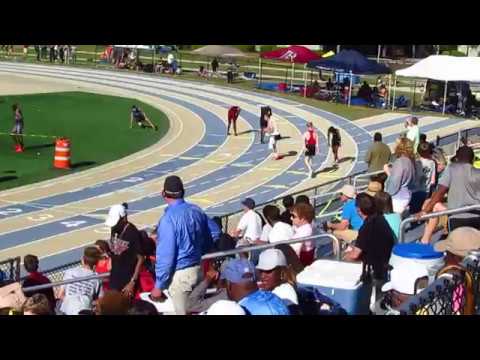 Boys 300M Hurdles - heat 1 - Ga 2018 7A Sectional "A"