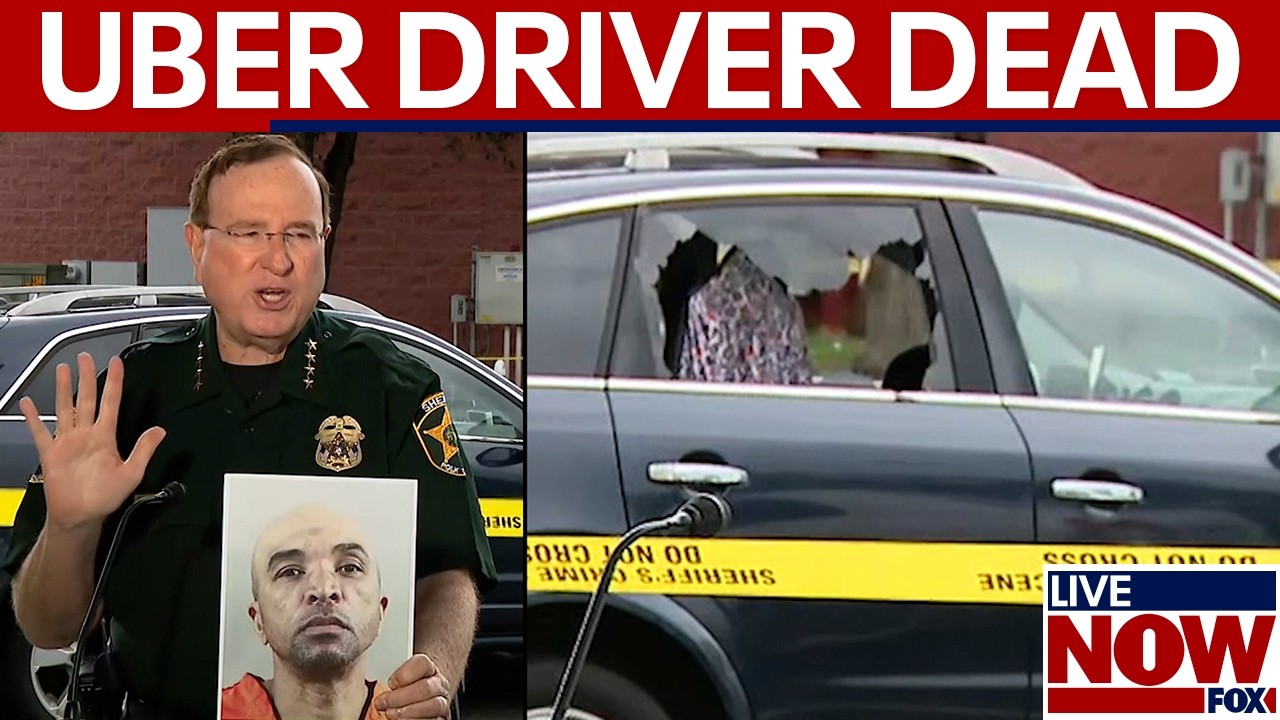 Uber driver pulls gun, fatally shot by deputies, Florida sheriff says