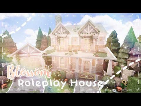 Minami Oroi Bloxburg Speedbuild and Tour - Aesthetic Blossom Roleplay House - 24 de agosto de 2021