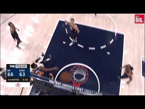 Rajon Rondo with the insane faller vs Jazz