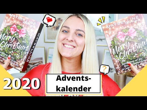 🎄 MAYBELLINE Adventskranz 2020 UNBOXING | Besser als ein Adventskalender?! ✨