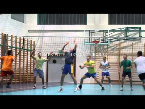 extreme slow motion by ANDRZEJ SZULC [LUZINO 2011 VOLLEYBALL] TRENING AZS LUZINO