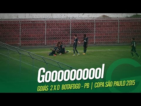 Copa SP 2015 - Gols - Goiás 2 x 0 Botafogo (PB)