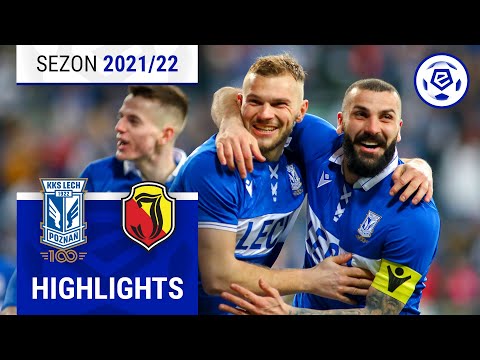 Lech Poznań - Jagiellonia Białystok 3:0 | SKRÓT | Ekstraklasa 2021/22 | 26. Kolejka