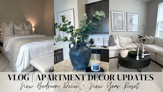 APARTMENT HOME DECOR UPDATES | MODERN NEUTRAL DECOR | REVIVAL RUGS | NEW YEAR RESET VLOG 2022 | 2023