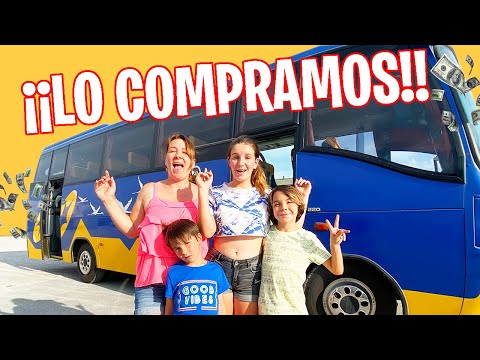 HOUSE TOUR del BUS ¡YA ESTÁ AQUÍ  nuestra CASA RODANTE!