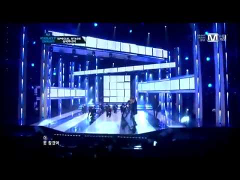 Super Junior on Mnet M! Countdown Special Stage