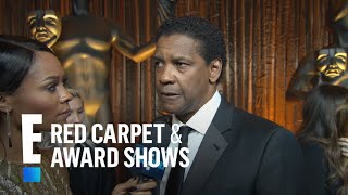 Denzel Washington Wins His First SAG Award | E! Live from the Red Carpet